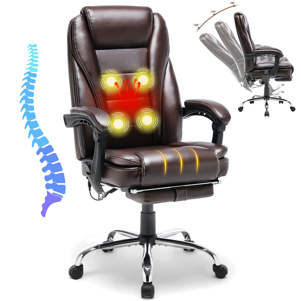executive-brown-leather-office-chair​