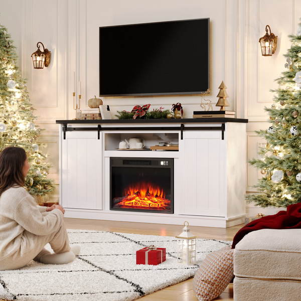 tv-stand-with-fireplace-electric